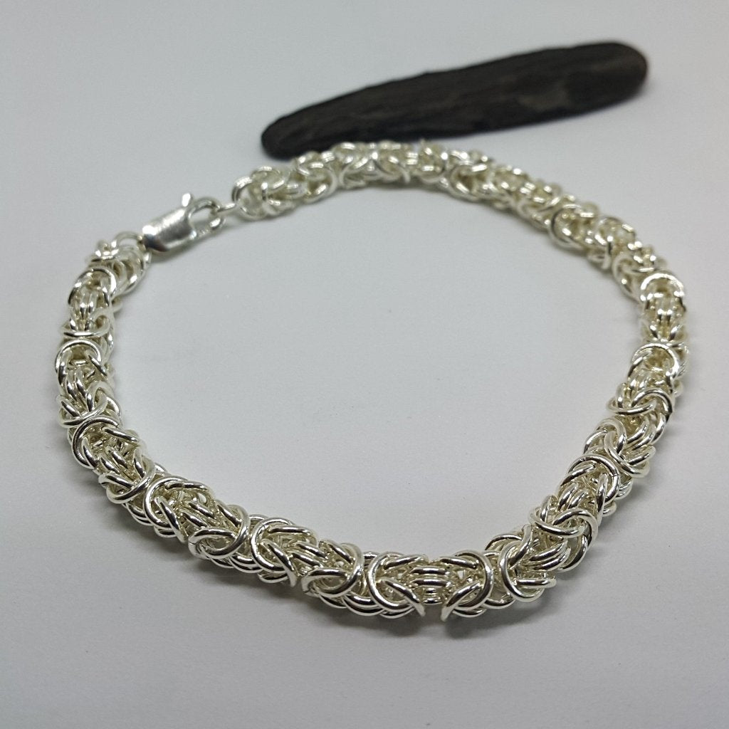45mm Thick and 49grms Heavy Byzantine Chain (Thick) BYZ45 | Silver City  Sarasota